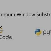 Leetcode Минимальная подстрока окна Python