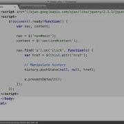 JavaScript History API Basics