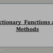 Python Dictionary Part2