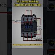How To Wire AC Contactor With 2NO 2NC Auxiliary Contacts Howto Contactor Wiring Guide