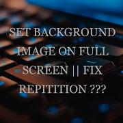 How To Set Background Image On Full Screen In HTML CSS Remove Fix Repetition Of Background Image
