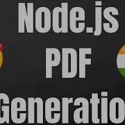 How To Create PDF Document In Node Js Using PDF Creator Node Library