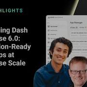 Highlights From Introducing Dash Enterprise 6 0 Production Ready Data Apps At Enterprise Scale