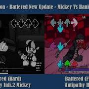 FNF Comparison Battered New Update Hank Vs Mickey Hard F Cked Full Combo