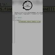Python String Method Find Index