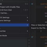 How To Export An Intellij Project To HTML Or ZIP