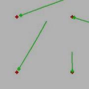 Internal Camera View During An IBVS Simulation