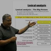 Lexical Analysis The Big Pictures