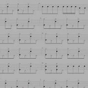 Sharp Dressed Man ZZ Top Drums Only Drum Tab
