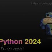 Geo Python 2024 Lesson 2 1 Python Basics I