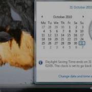 DST Time Change On Windows Vista Daylight Saving Time