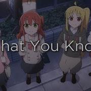 AMV Bocchi The Rock What You Know