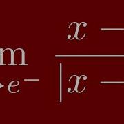 Can You Solve This Absolute Value Limit For Calculus People