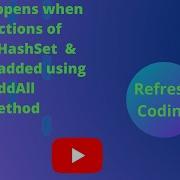 Collections Of LinkedHashSet TreeSet Added Using AddAll Method