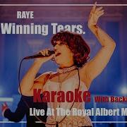 RAYE Oscar Winning Tears Live Karaoke W Backing Vocals De Crowd