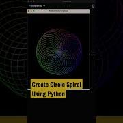 Coding Status Python Amazing Circle Pattern Turtle Shorts Coding Programming