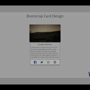 Card Design Using Bootstrap