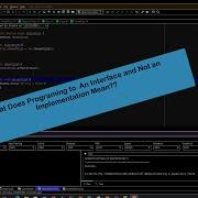 How Do You Program To An Interface And Not An Implementation