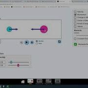 Phet Simulation Collision Lab