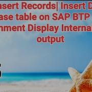 Insert Records Insert Data Into Table On SAP ABAP BTP Environment Via ADT Eclipse Using ABAP Class