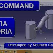 Rib And Merge End Ribs Options Command Catia Tutorial Soumen Sir
