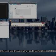 MDBootstrap Datatables Tutorial