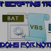 Scripting Tricks In Notepad For Windows All Working