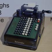 Retro Tech портативный счетный аппарат Burroughs Class 8 ремонт и обзор
