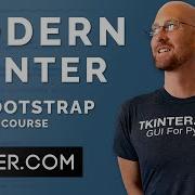 Modern GUI Design For Tkinter With TTKBootstrap Complete Course