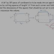 Maximizing Volume Optimization Problem