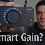 Аудиоинтерфейс Audient EVO 4 USB обзор и измерения объяснение Smart Gain