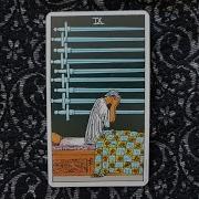 The Nine Of Swords From The Rider Waite Tarot Deck