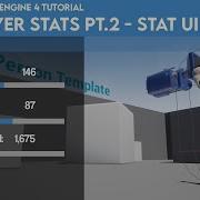Unreal Engine 4 Tutorial Player Stats Part 2 Stat UI