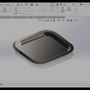 Solidworks Rectangular PLATE Making With Swipe Boss Base Features