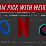 Meta Coding Question Random Pick With Weight LeetCode 528