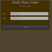 Body Mass Index BMI Calculator In JavaScript With Source Code Source Code Projects