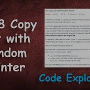 Copy List With Random Pointer Live Coding With Explanation Leetcode 138