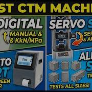 Advanced Compression Testing Machines CTM For Concrete Material Testing Superb Autocon