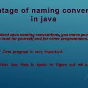 Java Naming Conventions