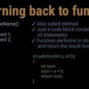 Game Development Using Unity3d Lecture 13 Returning Back To Function By Code Flow