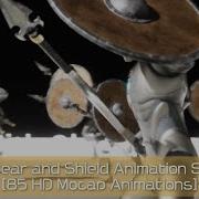 UE5 X 85 HD Mocap Animations Spear And Shield Animation Set