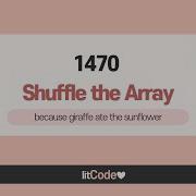 Leetcode 1470 Shuffle The Array JavaScript Solution