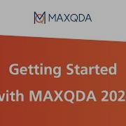 Getting Started With MAXQDA 2022