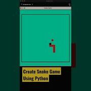 Create Snake Game Using Python Turtle Shorts Coding Programming