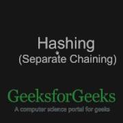 Hashing Set 2 Separate Chaining GeeksforGeeks