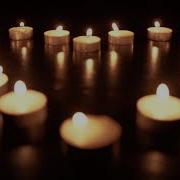 Burning Heart Candles Full HD