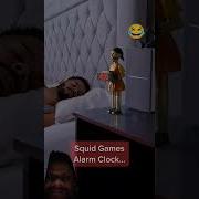 AMAZING SQUID GAMES ALARM CLOCK Shorts Squidgame Funny
