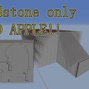 A Bad Apple Player Made With Redstone Only