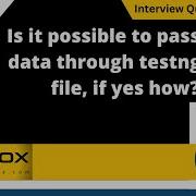 Is It Possible To Pass Test Data Through Testng Xml File If How Selenium Interview Question 513