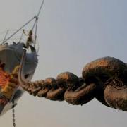КАК ЯКОРЬ УДЕРЖИВАЕТ огромный корабль История якоря Виды якорей